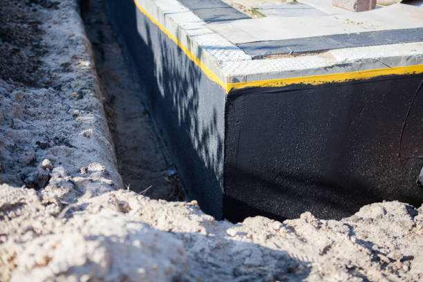 Residential Foundation Crack Repair installation at a Wingate, IN home by SJ Waterproofing Pros