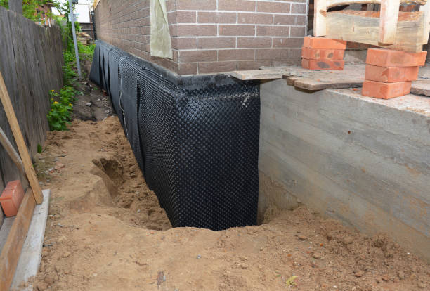 Expert waterproofing evaluation at a Wingate, IN property